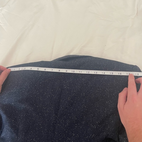 StudioSuits Donegal Tweed 3-piece suit in Blue Fleck. Jacket 40R, pants 32x32. - Picture 13 of 13